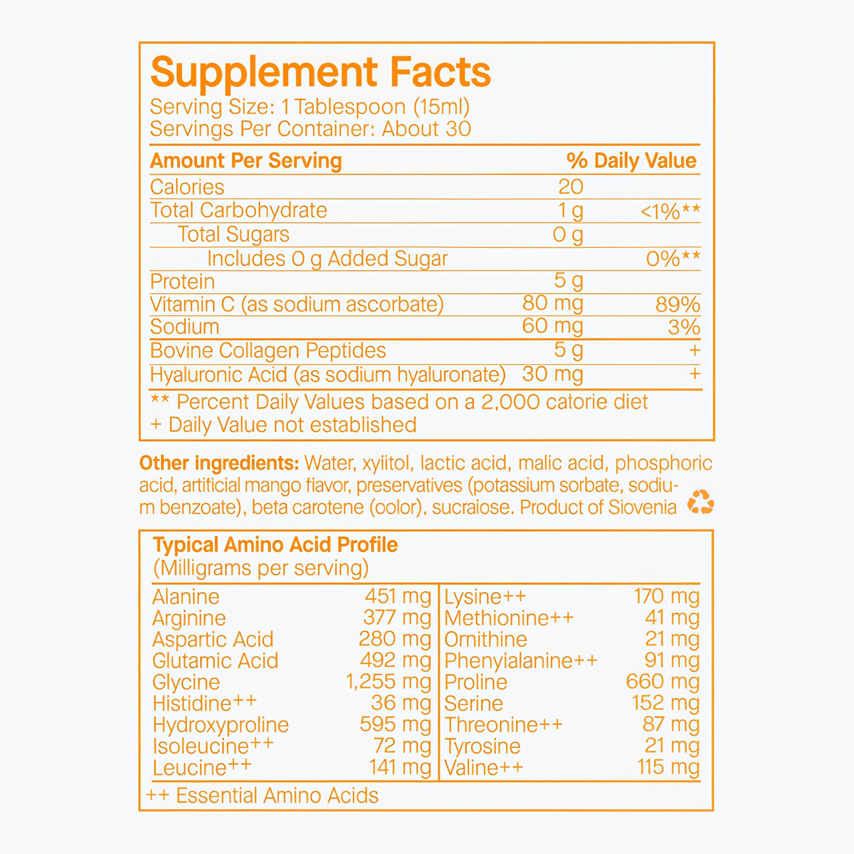 E27 Extra Strength Liquid Collagen 400ml